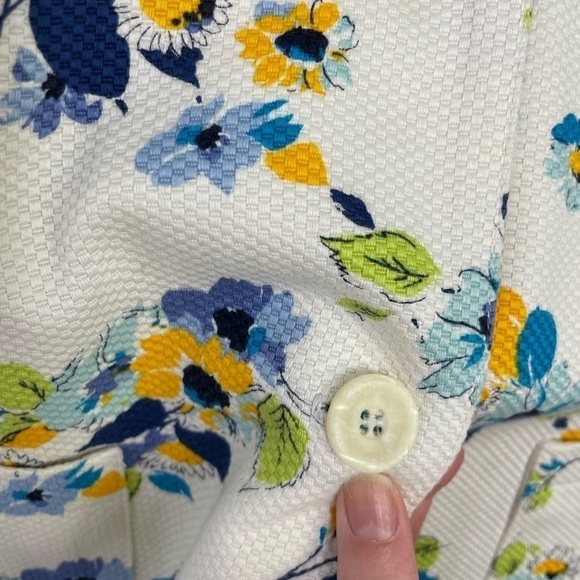 VINTAGE floral garden party texture jacket - Picture 8 of 8